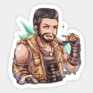 Final Fantasy 7 Remake Barrett Wallace Sticker